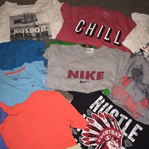 Lot of (12) Boys Tees